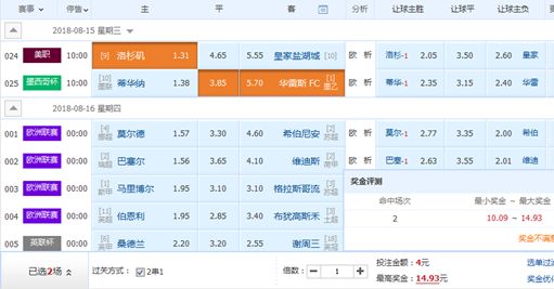 2024年11月2日竞彩推荐，精准预测，赢在起跑线