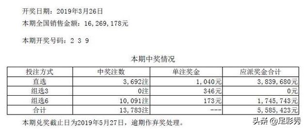 2024年开奖记录