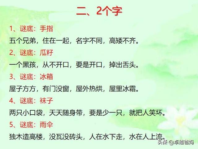 猜谜语猜字谜大全，智慧与乐趣的碰撞