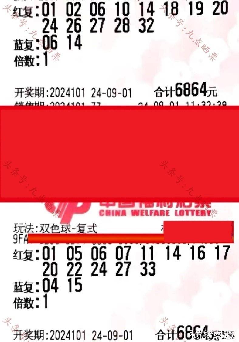 2021105期双色球晒票，梦想与幸运的碰撞